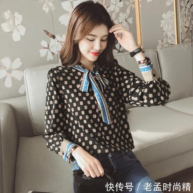 系带|春季还是衬衫的好,遮肉显瘦就这一件