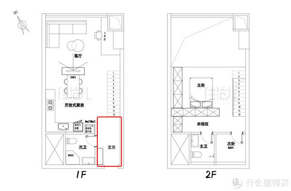 地台床|住范儿真实案例 篇二十七：47㎡小复式靠8大功能区，直接住成100㎡