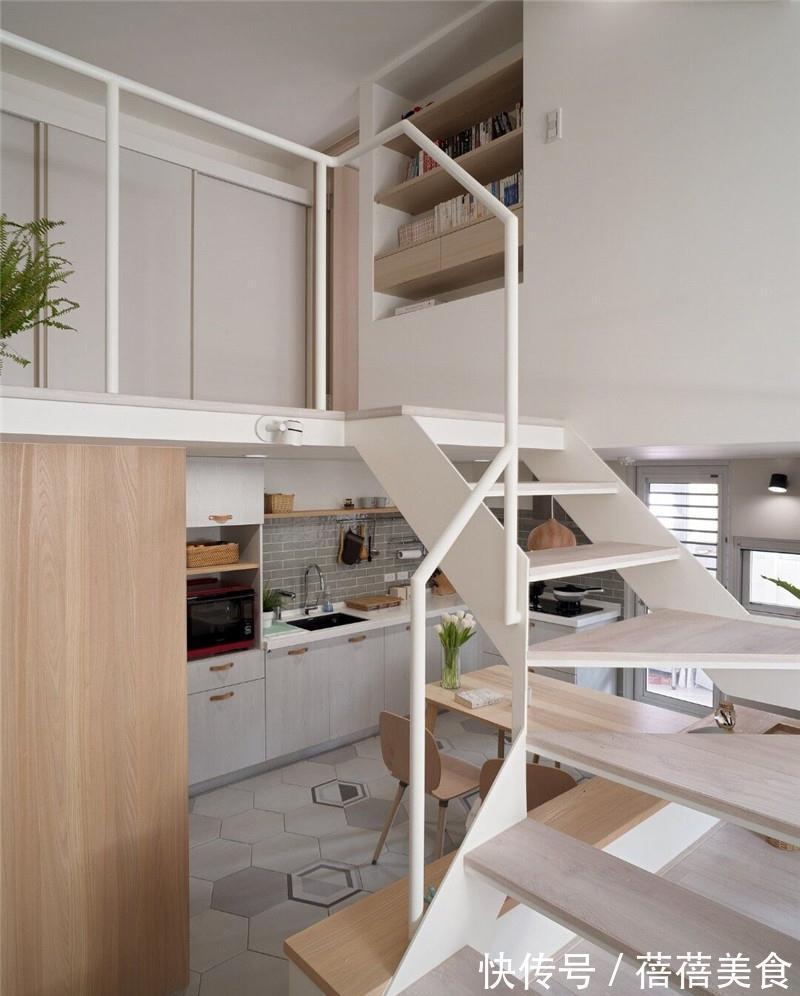 空间|层高4米,竟做出三个跃层空间,每个空间都能直立行走,厉害了!