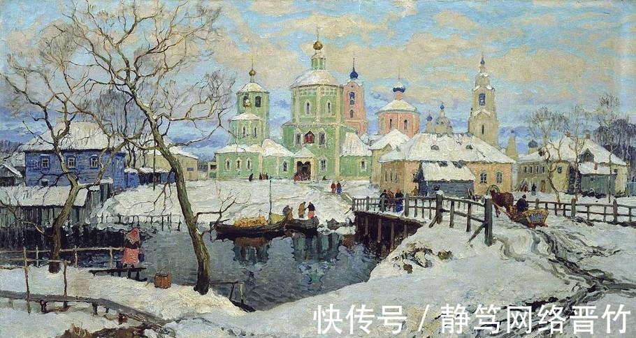 康斯坦丁|俄罗斯印象派画家,康斯坦丁诺维奇加勒巴多夫,油画作品欣赏