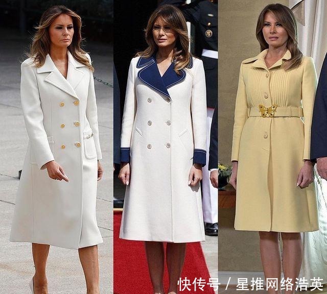 灰黑色|梅拉尼娅复古风时髦套装:灰黑色系格纹元素,冬季外套版型硬朗