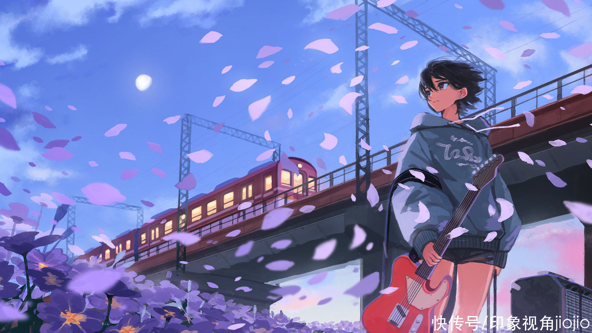 色彩|以少女思绪为题材的插画作品，通过色彩传达情感