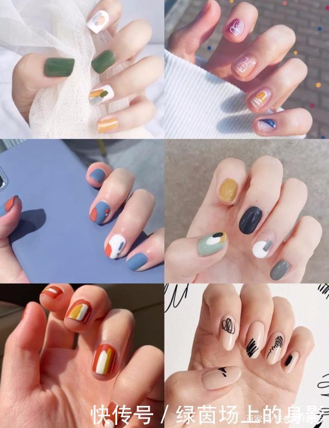 美甲|少女感满满的涂鸦美甲,可爱暴击,快来pick你的那一款吧!