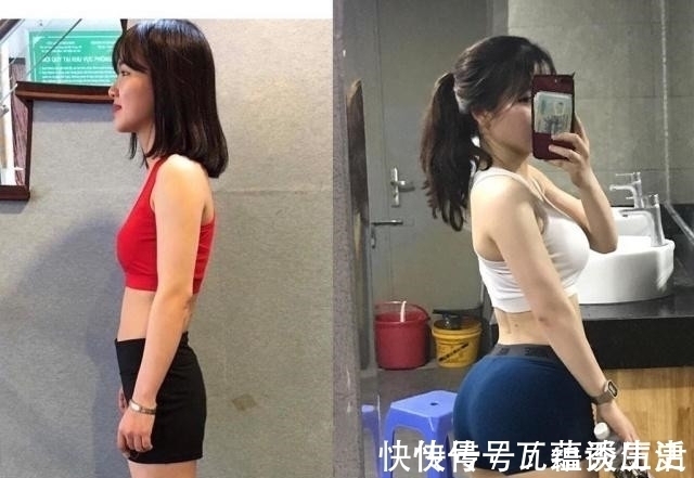 小美|女孩为改变干瘦身材开始健身,两年之后看看她有什么改变?