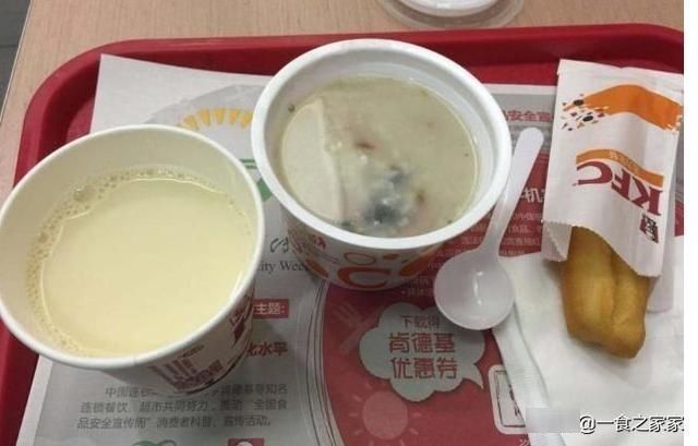 肯德基最该下架的4种食物,油条不能少,你赞同吗?