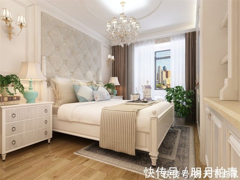 套城|180平米的三居室,运用美式的装修风格效果是怎样的?