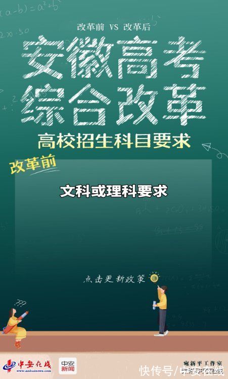 高考|@家长们，安徽新高考改革后哪些不同，一起来看看