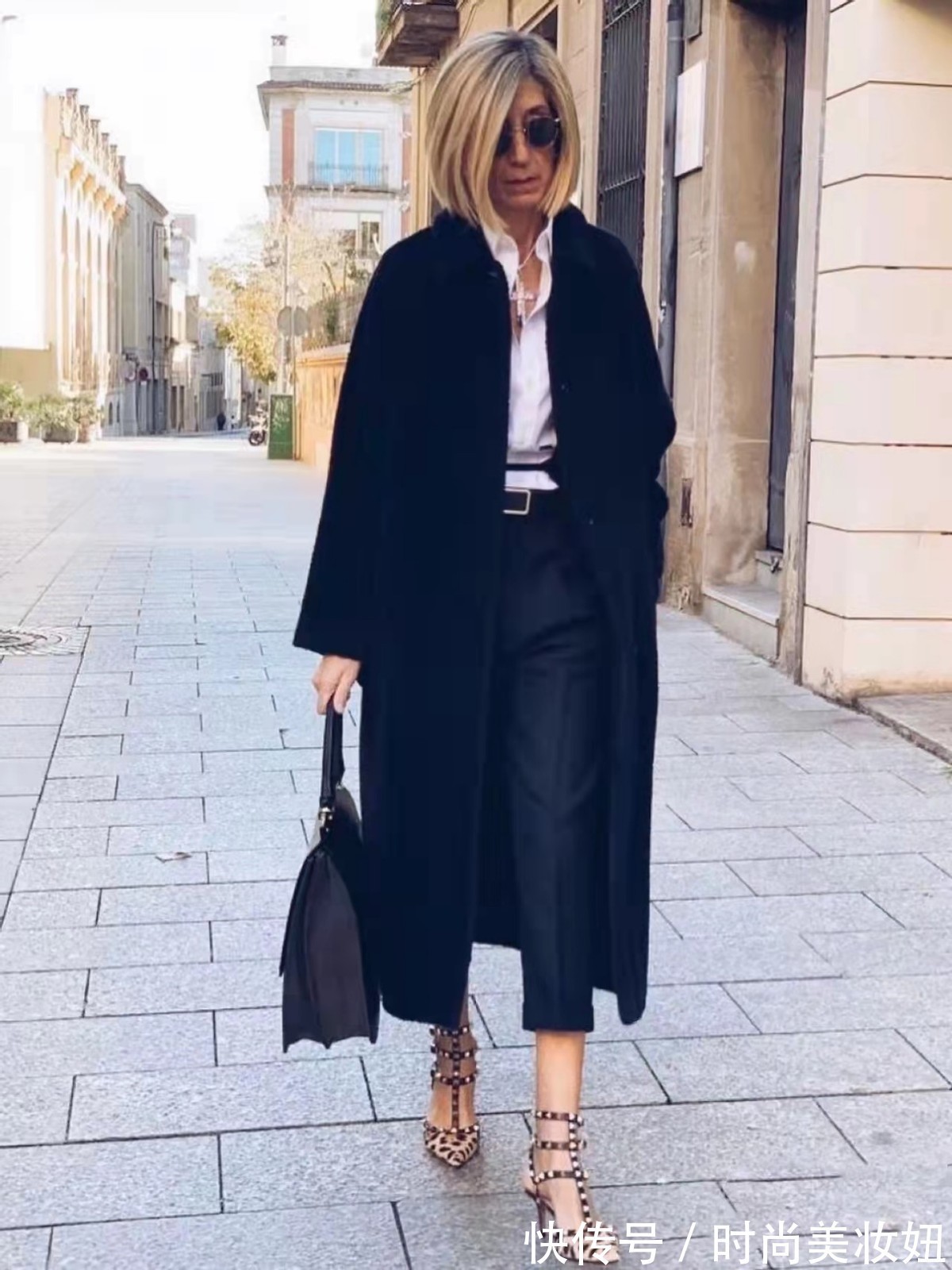 格纹 真正有品味的女人,穿衣都很简洁,看50岁的她穿搭满满高级感
