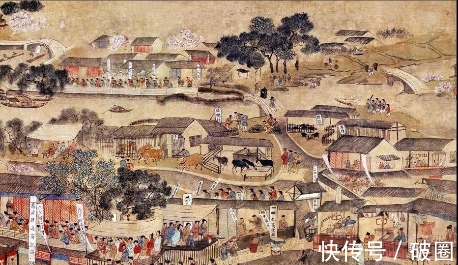 戴眼镜|放大10倍的500年古画,有个男人戴眼镜,古人是如何应对近视眼?