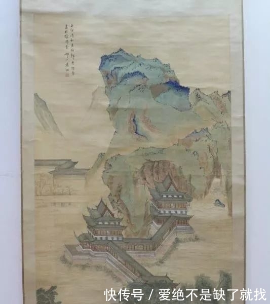 l论清代山水楼阁界画,还看袁江“绿野堂图”