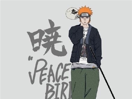 卡卡西|时尚现代风的《火影忍者》角色,漩涡鸣人变潮男,卡卡西神秘帅气