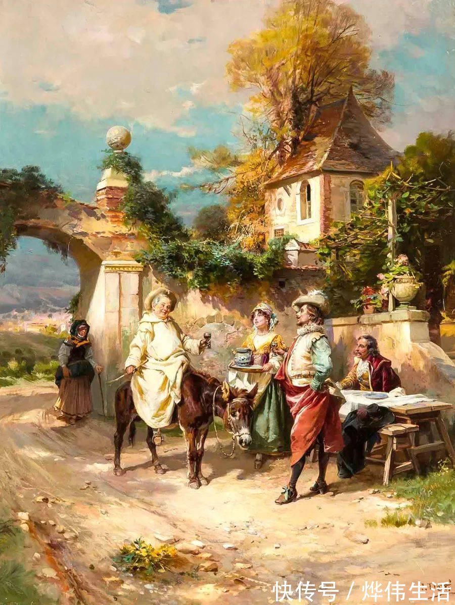 august@华丽的服饰,精美的人物,田园牧歌式的情感