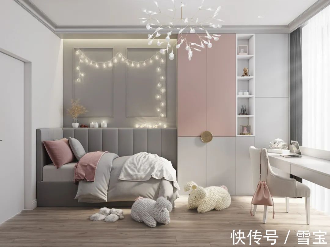 色宜|板材十大品牌雪宝“儿童房”,为孩子打造出健康成长小天地!