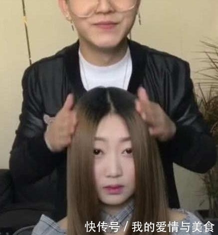 小姐姐|抖音“瓜子脸”小姐姐,头发一撩原形毕露,网友:不能得罪发型师