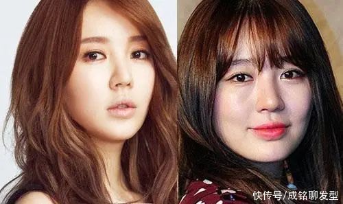 头皮|脸圆脸大的女生避开四类发型，试试万能刘海+外增高，巨显脸小