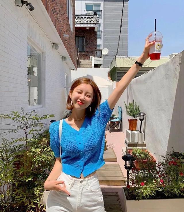 组合|短上衣+阔腿裤,今夏王炸组合好看到尖叫
