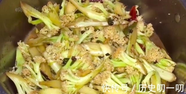 清脆|农家小炒菜花，做法简单易学，一看就会，清脆爽口，下饭特别棒