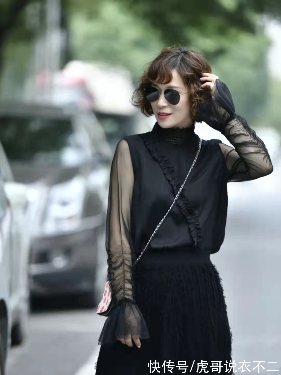 迷笛裙|这才是50岁“姐姐”该会的打扮，掌握四要四不要，年过半百也动人