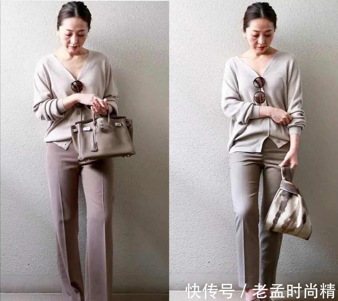半身裙|50岁女性这么穿衣才叫好看,释放最自然的一面