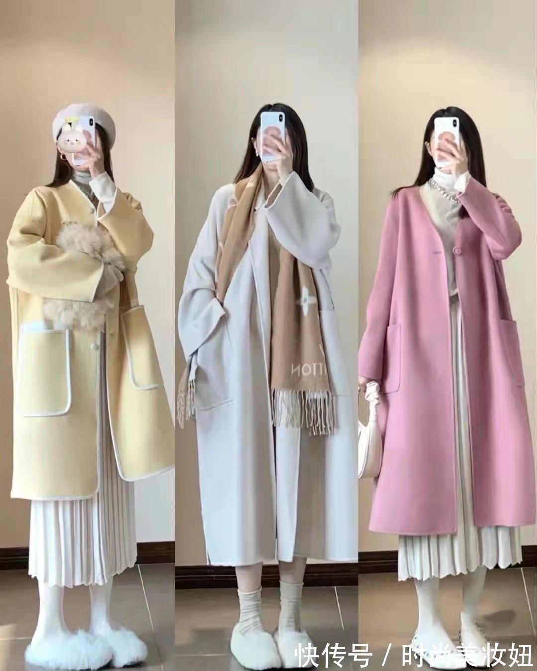 深色系|冬季保暖又优雅的穿搭,get这几种搭配思路,好看又显气质