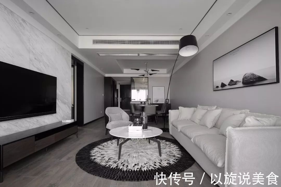客厅|33款高级灰的客厅，简约空间的高级感