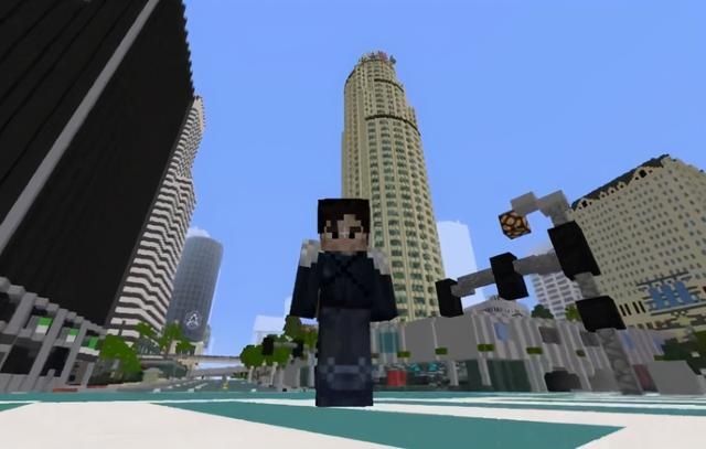 國外大神用 我的世界 建造 Gta5 洛聖都 這得幾年才能修 中國熱點