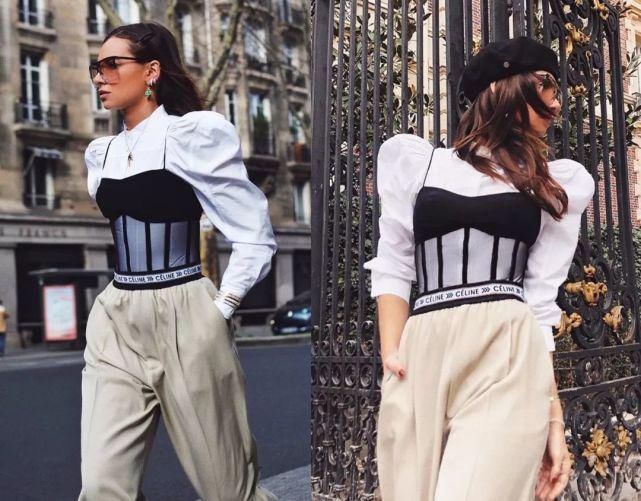 衬衫+衬衫，裙子+裙子…春天流行这样穿，火了！！