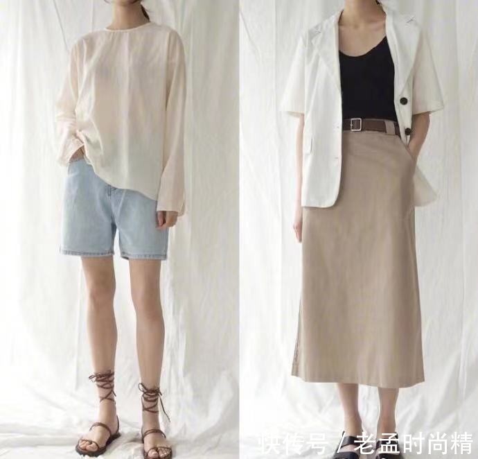 针织衫|轻熟女人喜欢的极简打扮,干练、大方有气质