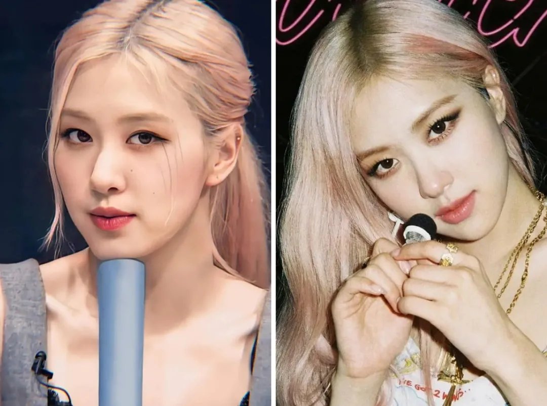 肿眼泡小肉脸，来跟Rosé学化妆