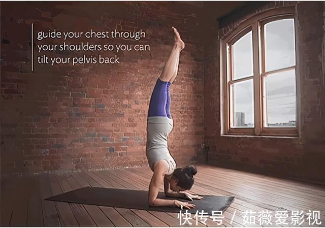 体式|韩国瑜伽达人王雅英,穿高跟鞋练蝎子式,既柔软又有力量感