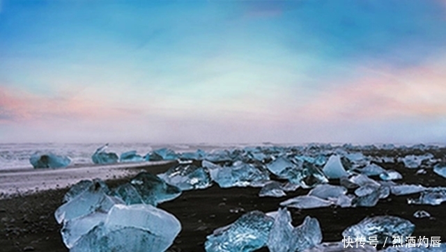 晶莹剔透|最短命的“钻石海滩”：一年只出现1次，不到1个月就消失！