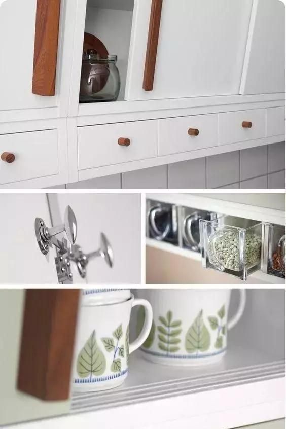 小灵儿|头次见厨房这么设计的,斜面吊柜+壁龛太实用了,赶紧学起来