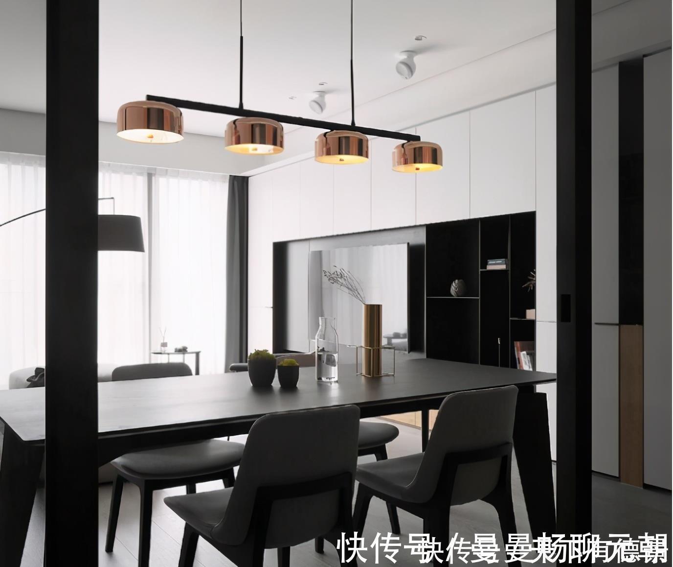 搭配|现代标准空间，灰度空间搭配清玻墙面，令人意犹未竟的性冷淡风