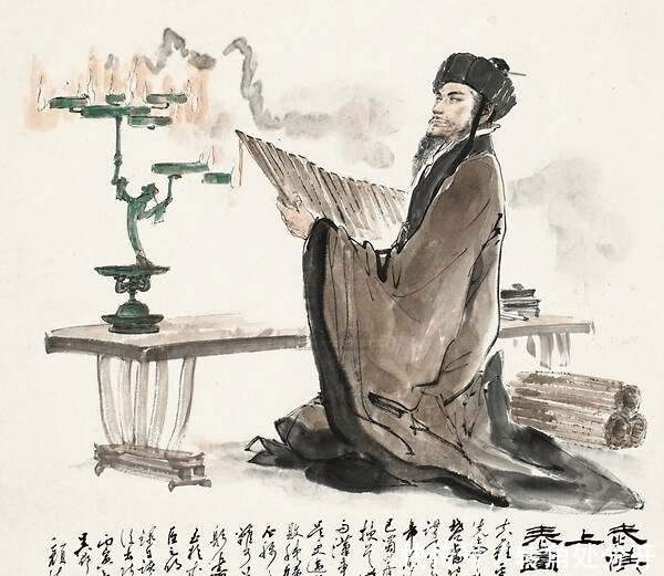 《出师表》中,诸葛亮不求闻达于诸侯,他