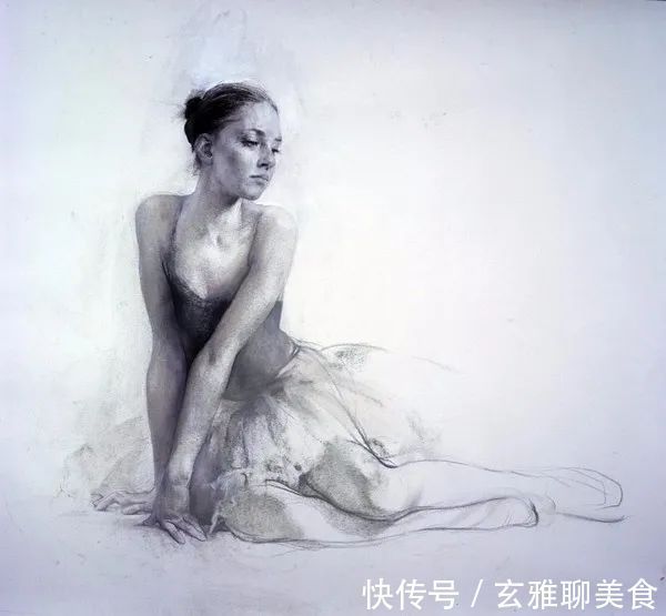 尼古拉&俄罗斯绘画大师级的素描和油画，恰到好处的美