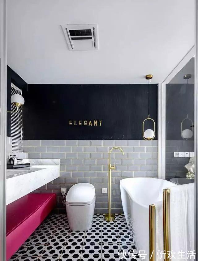 瓷砖|卫生间装修不要贴瓷砖了,如今有钱人都喜欢这样装,太聪明了!