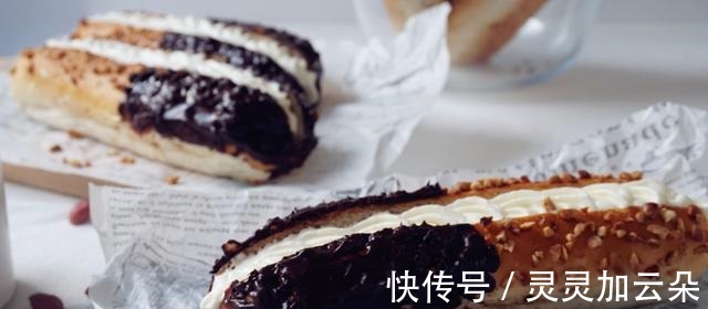 奶油奶酪|一次发酵的面包我这样做，比外面买的还好看，三重味道吃不腻！