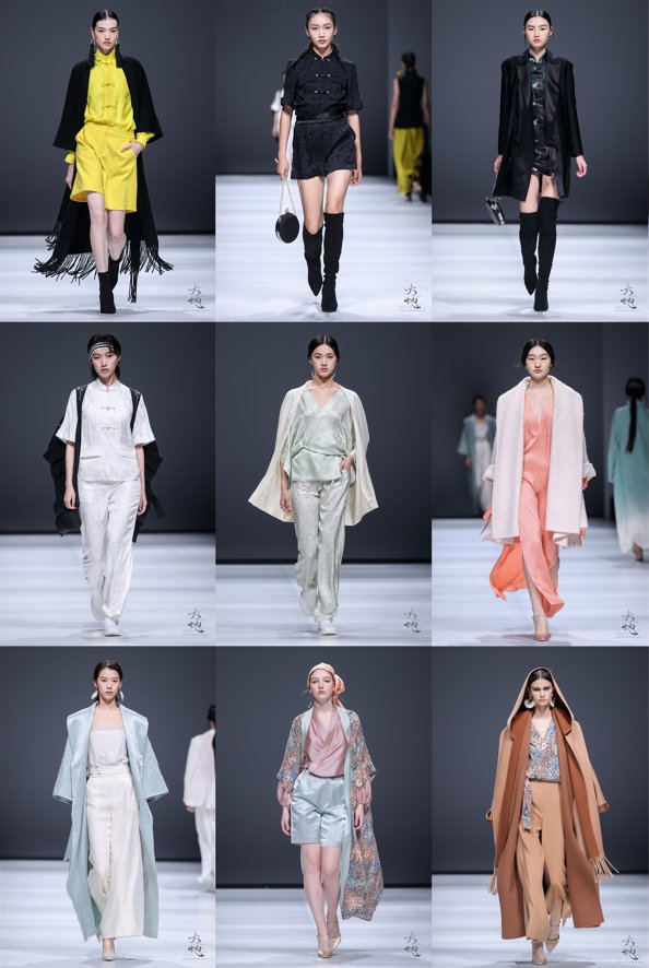 中国文化$熊英2022SS高级女装品牌发布,童模赵马馨茹、王俽冉呈现精彩秀演