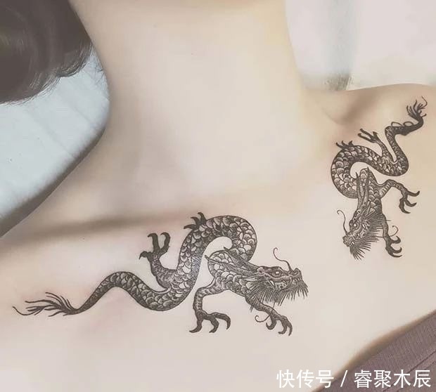 鼠哥|性感可爱的锁骨纹身,女孩子的专属纹身位置,男生千万别轻易尝试