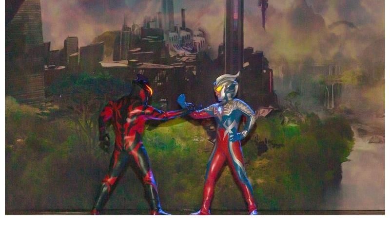 三水区|三水区文化中心大剧场上演奥特曼舞台剧