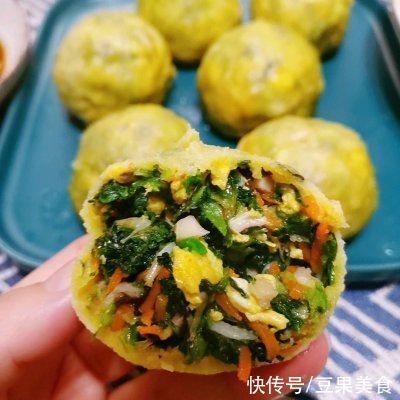 尝尝这道轻食野菜团子，生活赛过活神仙