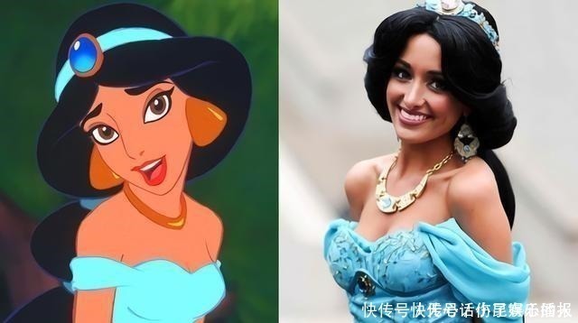 茉莉公主|虽说同样是COS迪士尼公主,但是相比起来我更喜欢国人版的