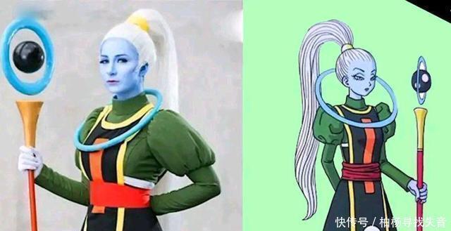 无敌|七龙珠最强COS,还原度超高,18号颜值无敌,比鲁斯容易吓到小孩!