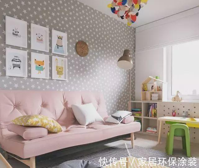 客厅|62平小户型装修,色彩搭配的超美,一眼就爱上