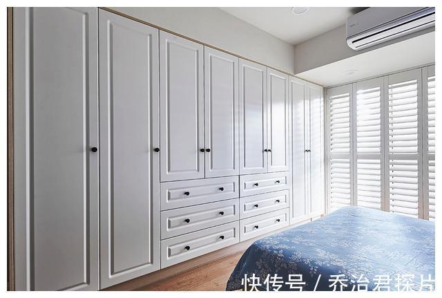 墙面|这是我见过最简洁大方的美式风，132㎡老屋翻新，打造典雅退休生活