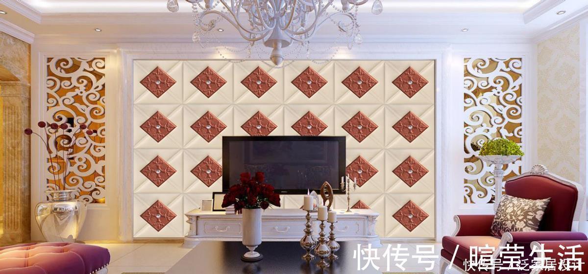 大理石|家里电视背景墙太普通?看看这些设计,背景墙也能凹出时尚造型