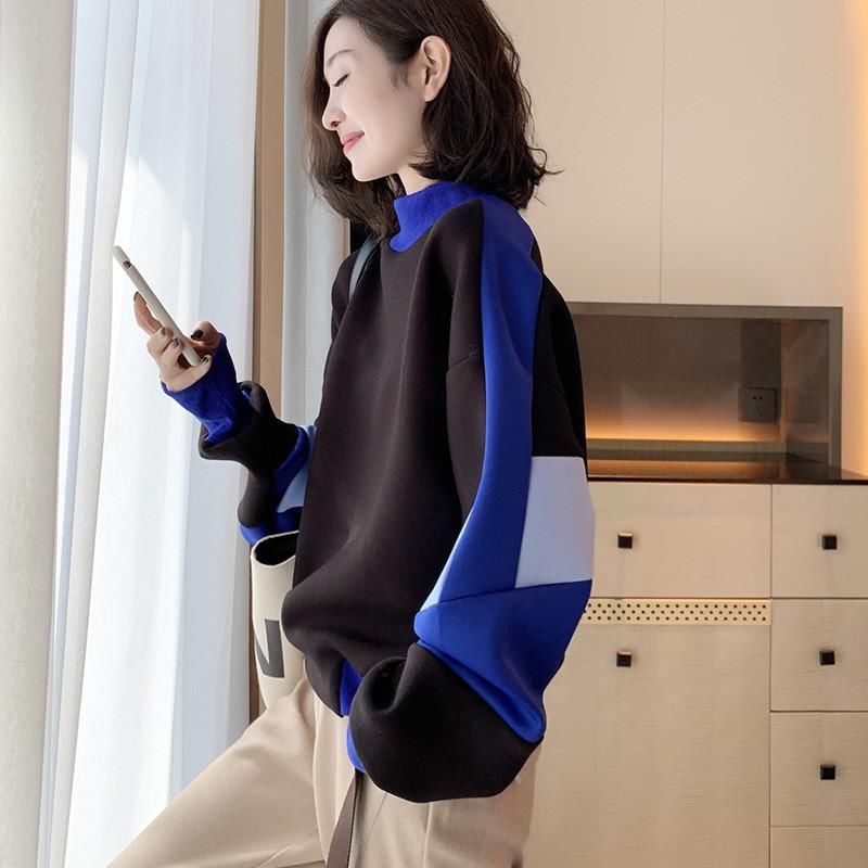 休闲卫衣就是减龄,30+女人穿,也是非常的青春显活力