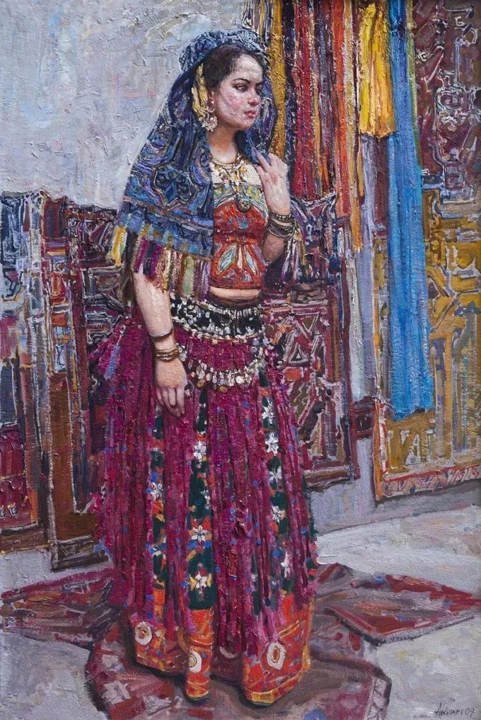 时代感|独具时代感的油画,他是列宾美院的荣光!