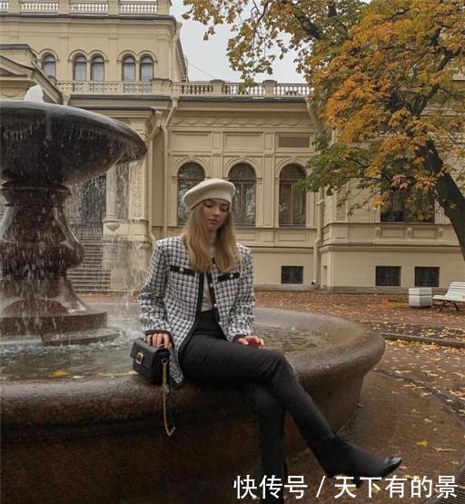 小个子女生，不管穿什么外套，记住“三三法则”，时髦还显高