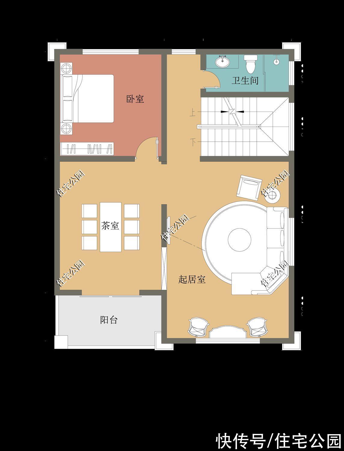 占地面积|面宽8米也能建出大气别墅，10套小面宽图纸，哪套更适合你家？